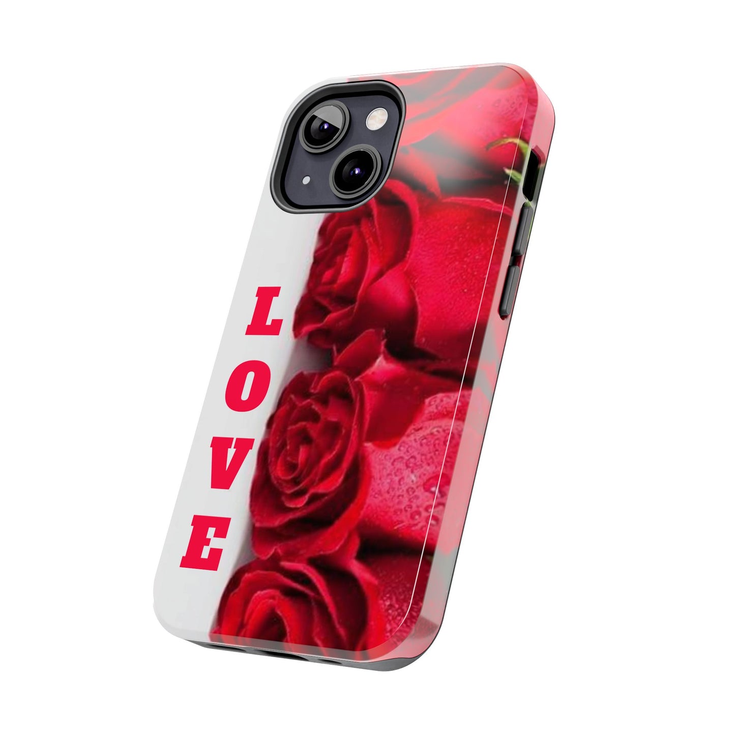 Electronics / Tech & Gadgets: Romantic Rose Love Phone Case, Valentine's Gift, Floral Protective Cover, Cute Phone Accessory, Thoughtful Gift Idea