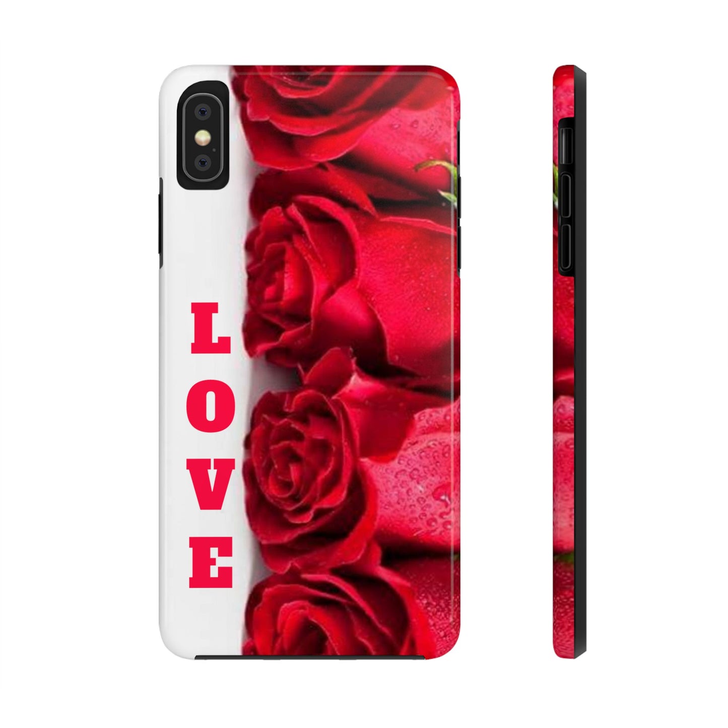 Electronics / Tech & Gadgets: Romantic Rose Love Phone Case, Valentine's Gift, Floral Protective Cover, Cute Phone Accessory, Thoughtful Gift Idea