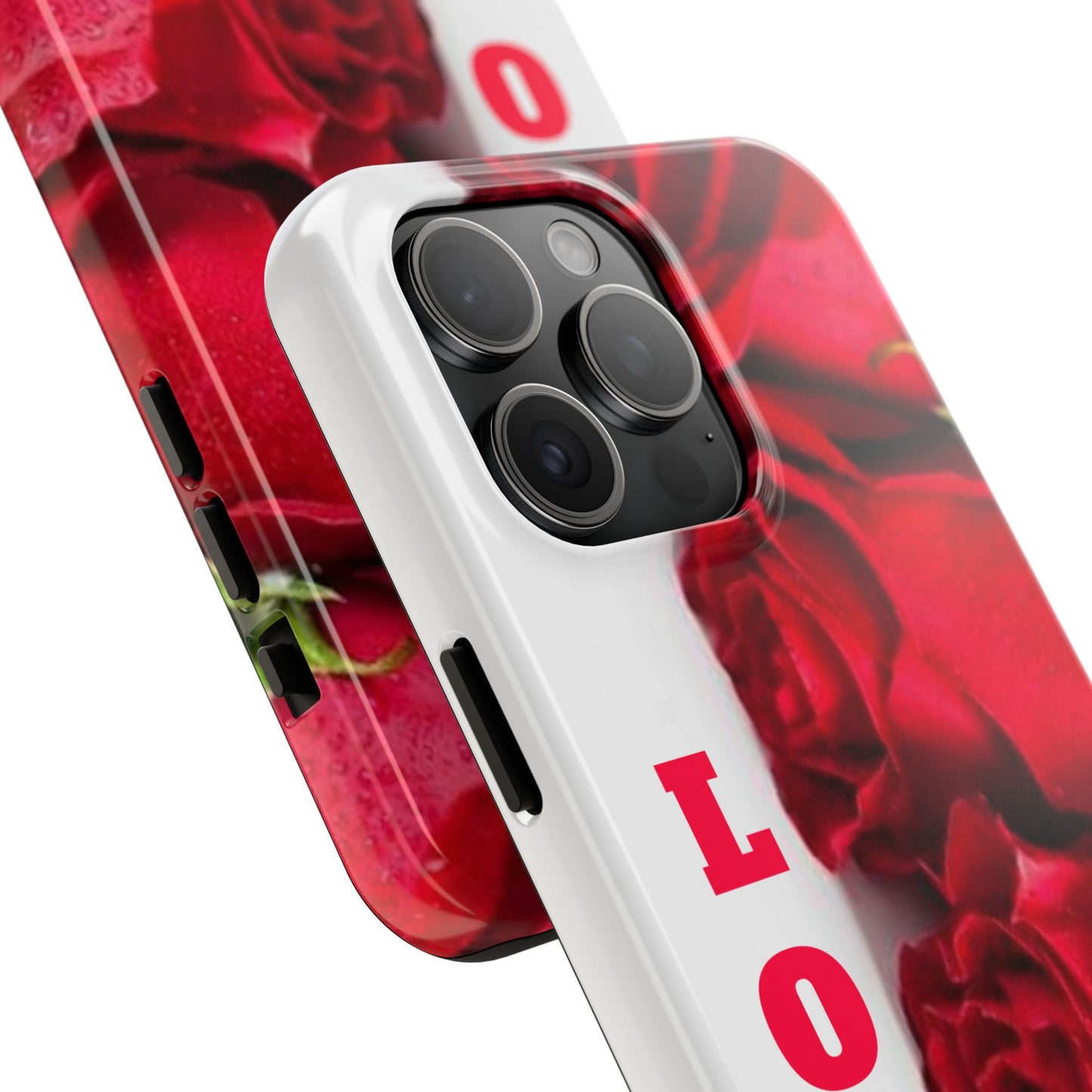 Electronics / Tech & Gadgets: Romantic Rose Love Phone Case, Valentine's Gift, Floral Protective Cover, Cute Phone Accessory, Thoughtful Gift Idea