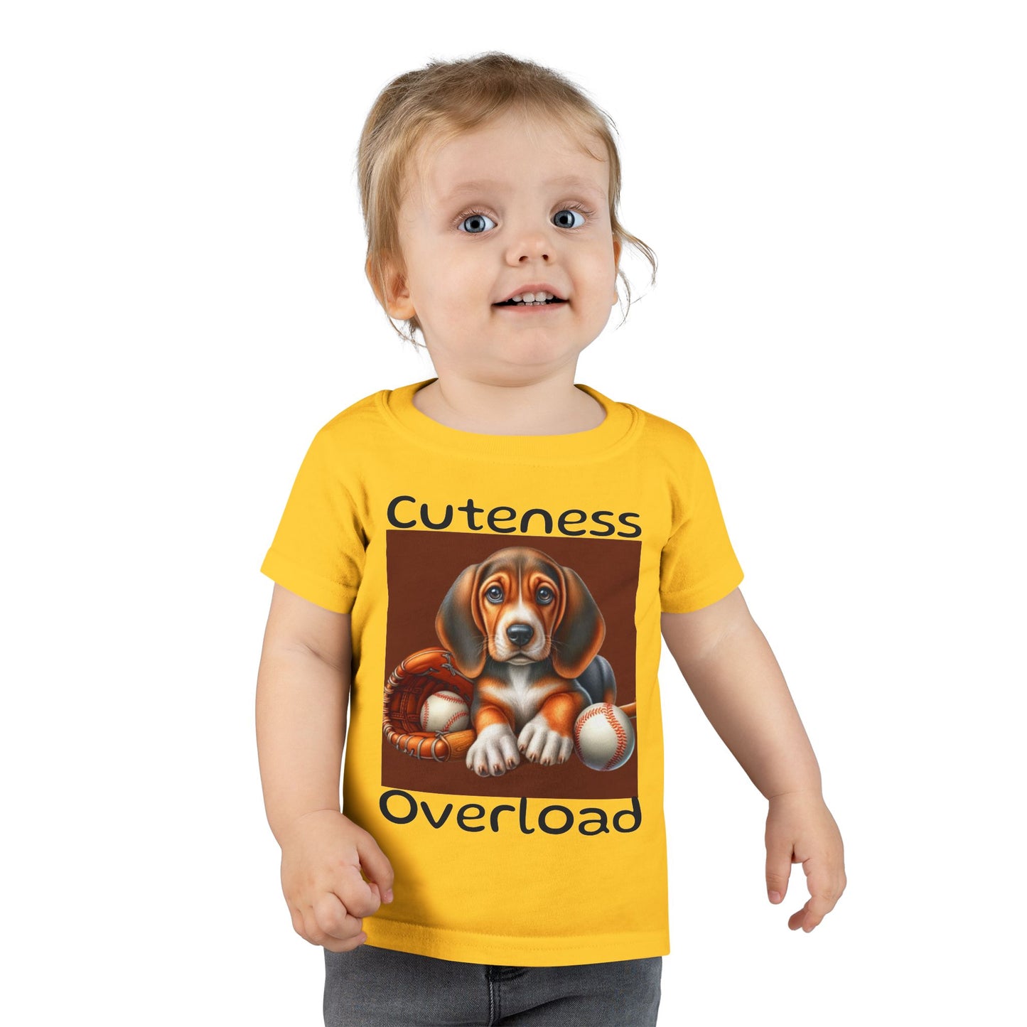 Clothing/ Toddler/ Tee Shirt: Cute Dog Theme Toddler T-Shirt, Baby Gift, Pet Lover Apparel, Kids Wear, Birthday Present, Toddler Fashion