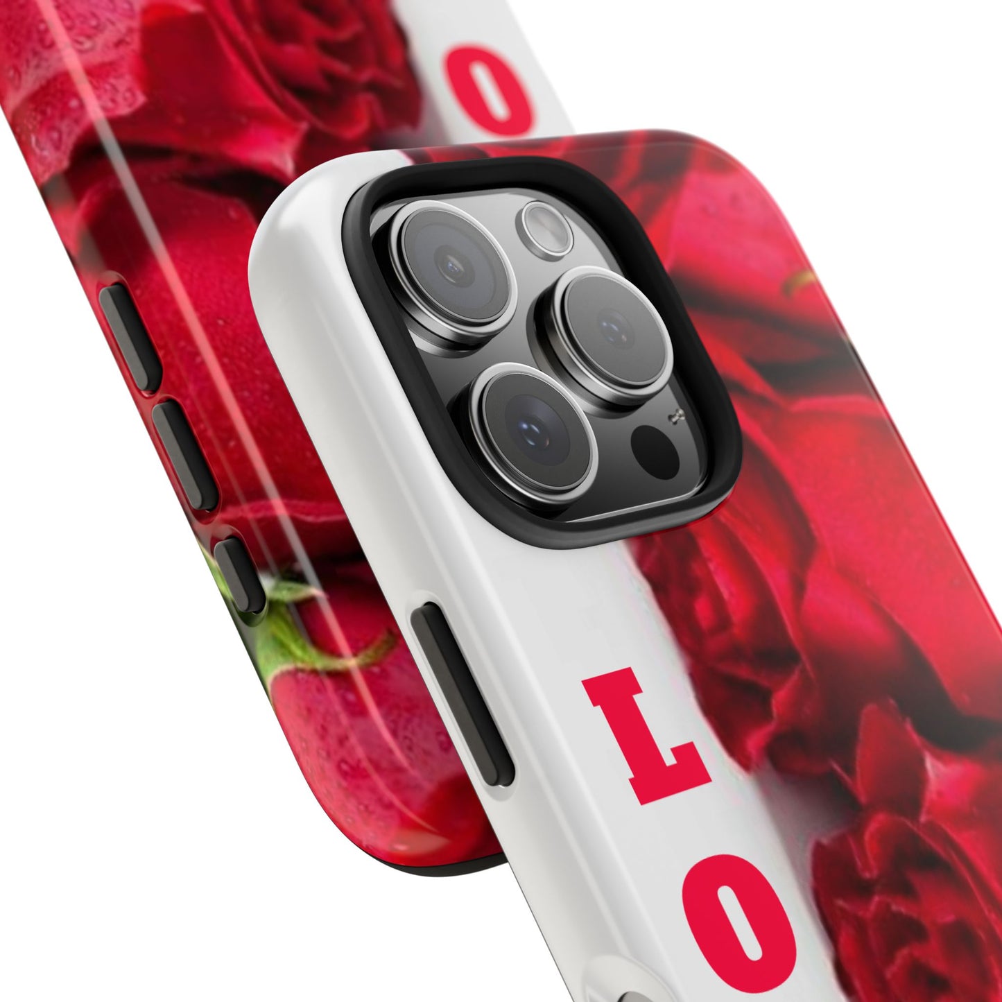 Electronics / Tech & Gadgets: Romantic Rose Love Phone Case, Valentine's Gift, Floral Protective Cover, Cute Phone Accessory, Thoughtful Gift Idea