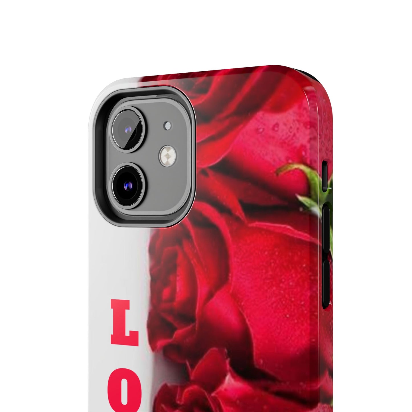Electronics / Tech & Gadgets: Romantic Rose Love Phone Case, Valentine's Gift, Floral Protective Cover, Cute Phone Accessory, Thoughtful Gift Idea