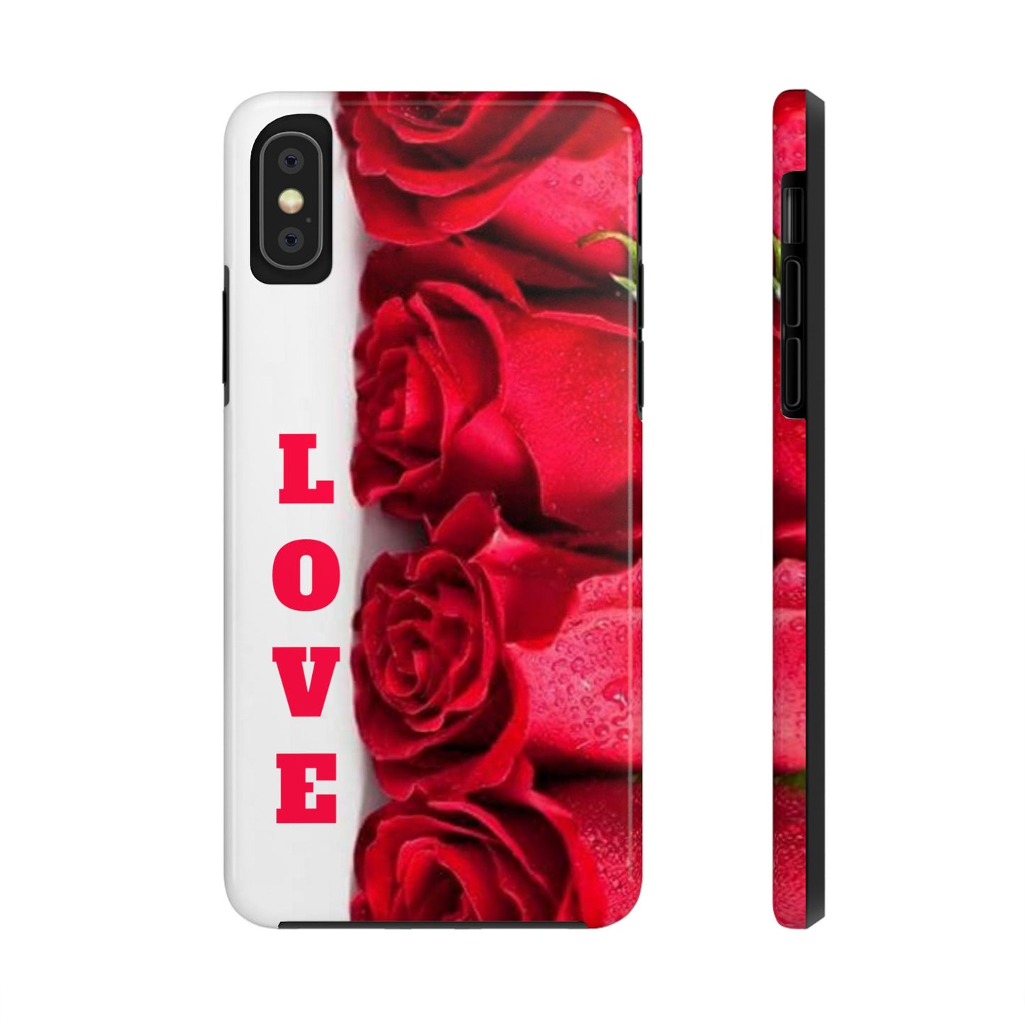 Electronics / Tech & Gadgets: Romantic Rose Love Phone Case, Valentine's Gift, Floral Protective Cover, Cute Phone Accessory, Thoughtful Gift Idea