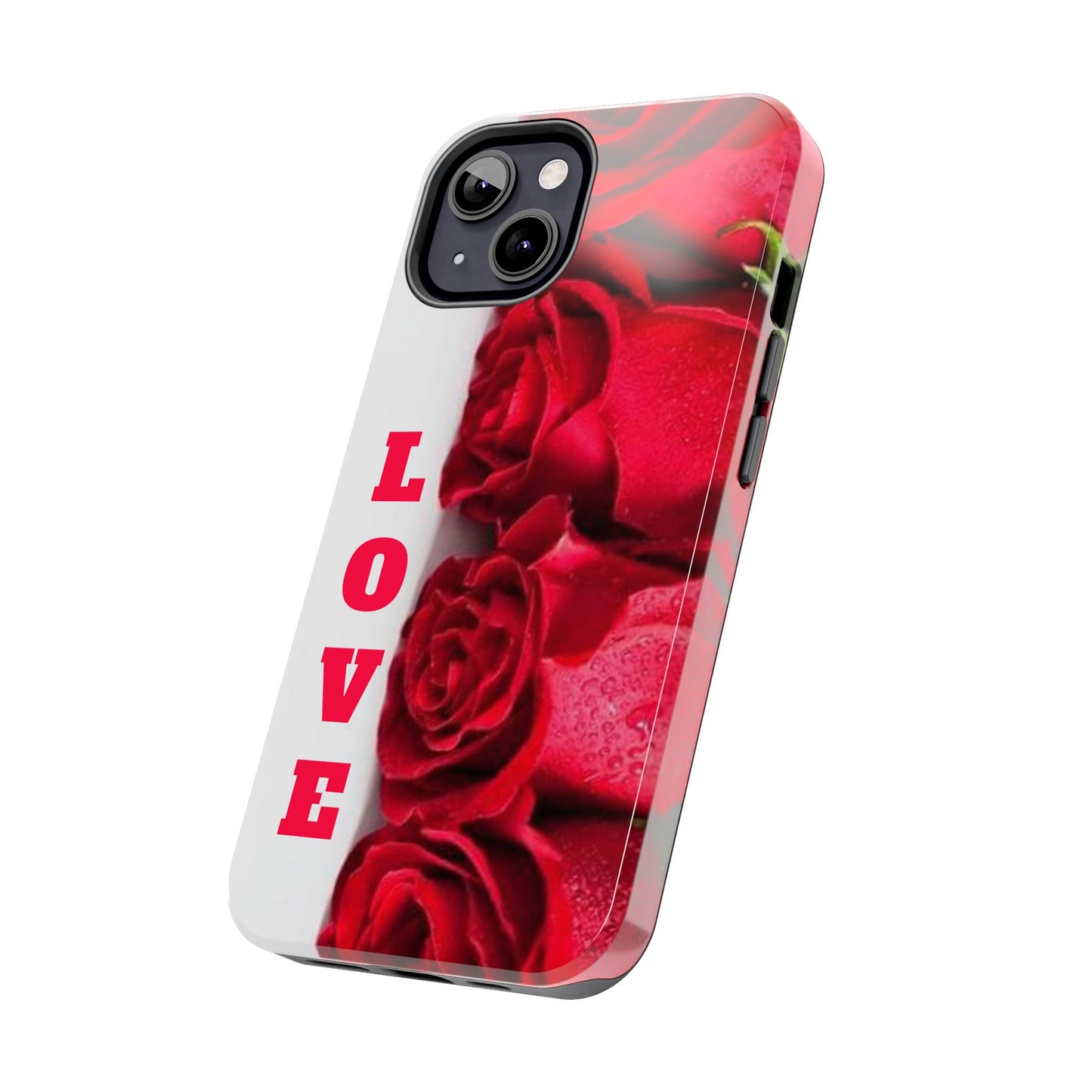 Electronics / Tech & Gadgets: Romantic Rose Love Phone Case, Valentine's Gift, Floral Protective Cover, Cute Phone Accessory, Thoughtful Gift Idea