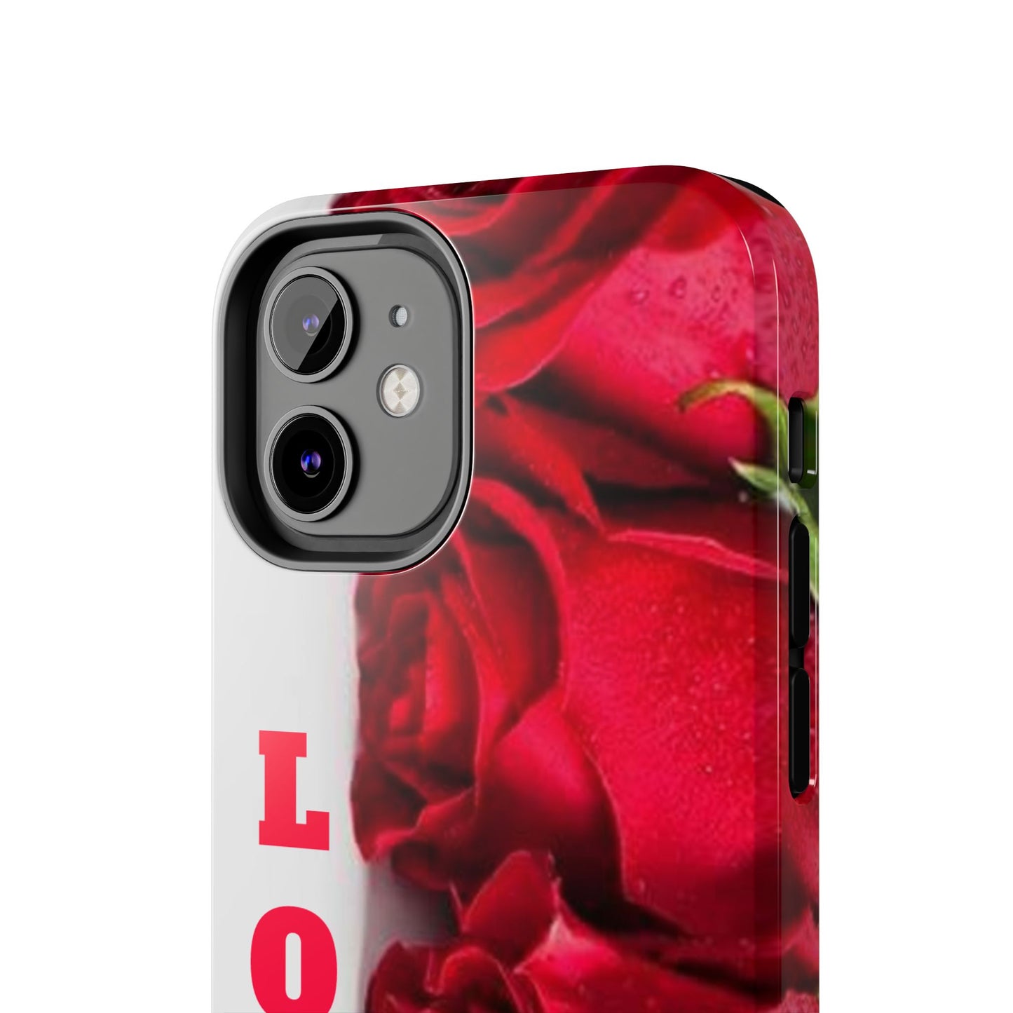 Electronics / Tech & Gadgets: Romantic Rose Love Phone Case, Valentine's Gift, Floral Protective Cover, Cute Phone Accessory, Thoughtful Gift Idea