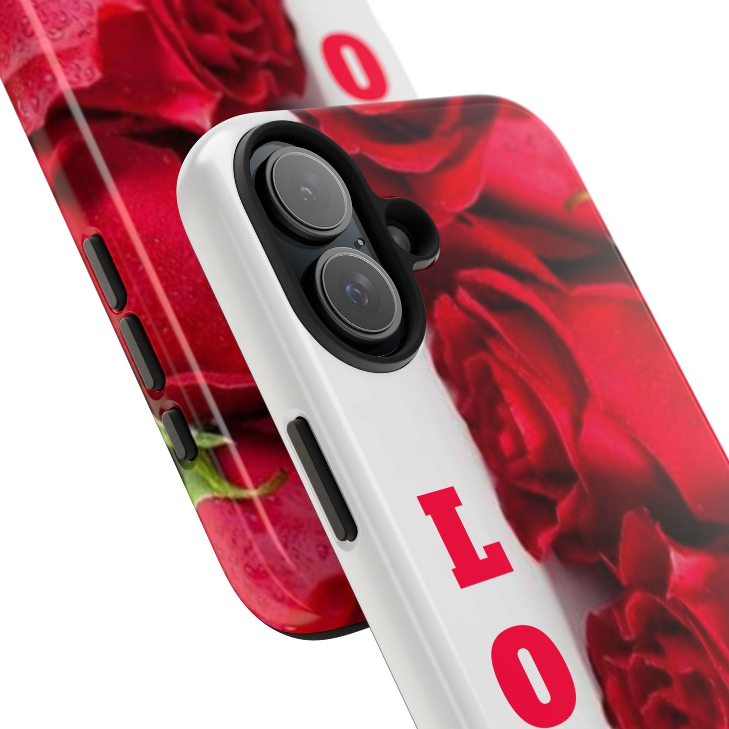 Electronics / Tech & Gadgets: Romantic Rose Love Phone Case, Valentine's Gift, Floral Protective Cover, Cute Phone Accessory, Thoughtful Gift Idea