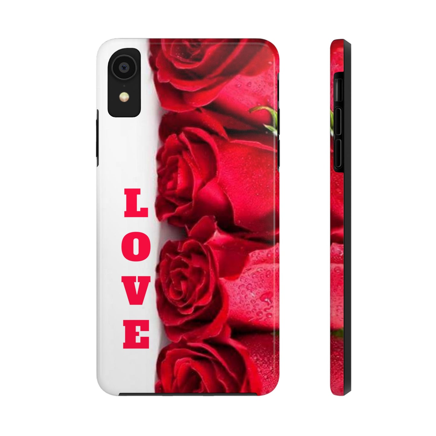 Electronics / Tech & Gadgets: Romantic Rose Love Phone Case, Valentine's Gift, Floral Protective Cover, Cute Phone Accessory, Thoughtful Gift Idea