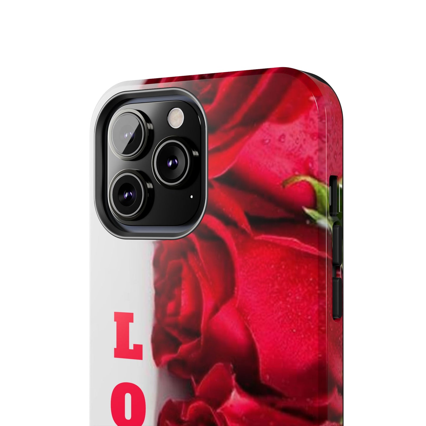 Electronics / Tech & Gadgets: Romantic Rose Love Phone Case, Valentine's Gift, Floral Protective Cover, Cute Phone Accessory, Thoughtful Gift Idea