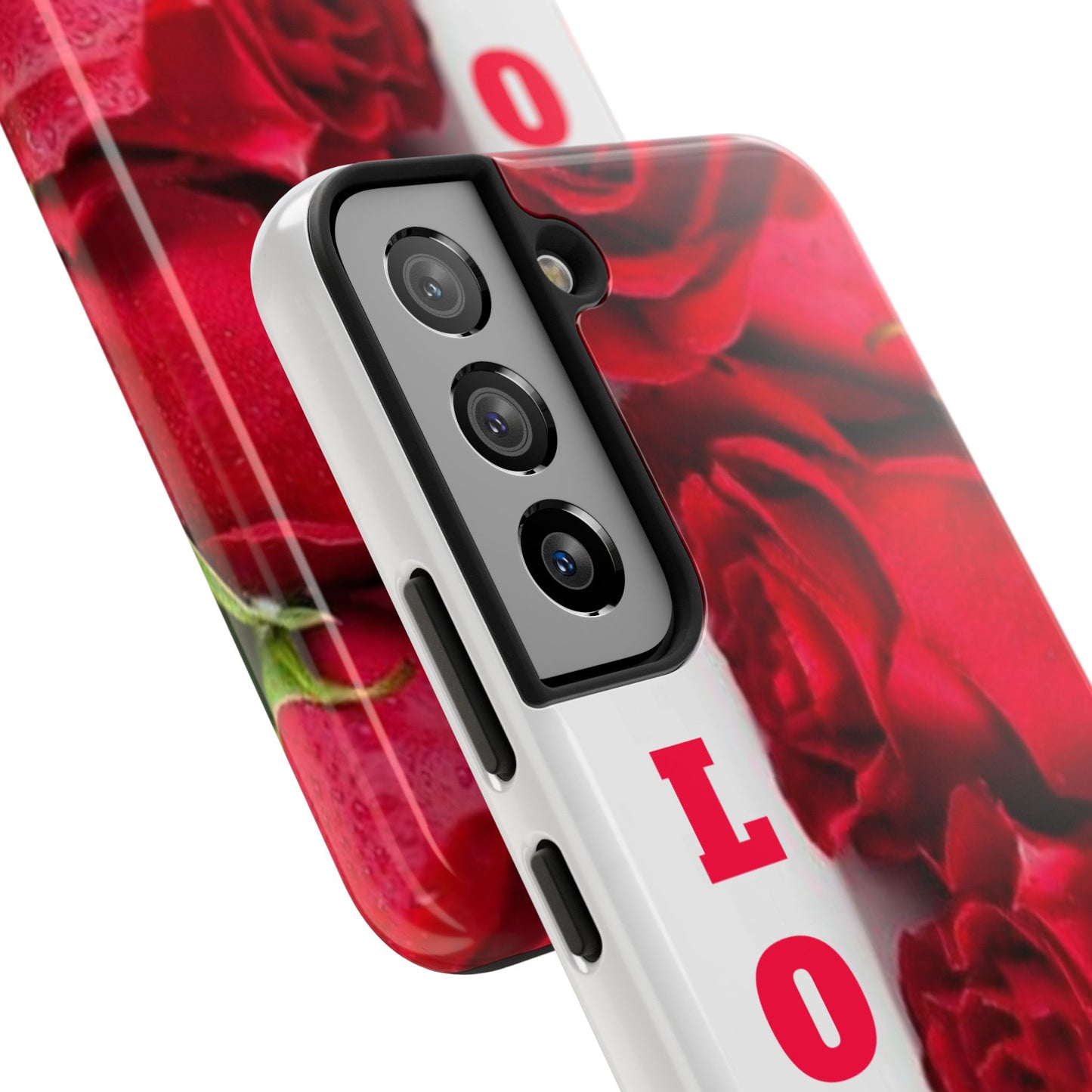 Electronics / Tech & Gadgets: Romantic Rose Love Phone Case, Valentine's Gift, Floral Protective Cover, Cute Phone Accessory, Thoughtful Gift Idea