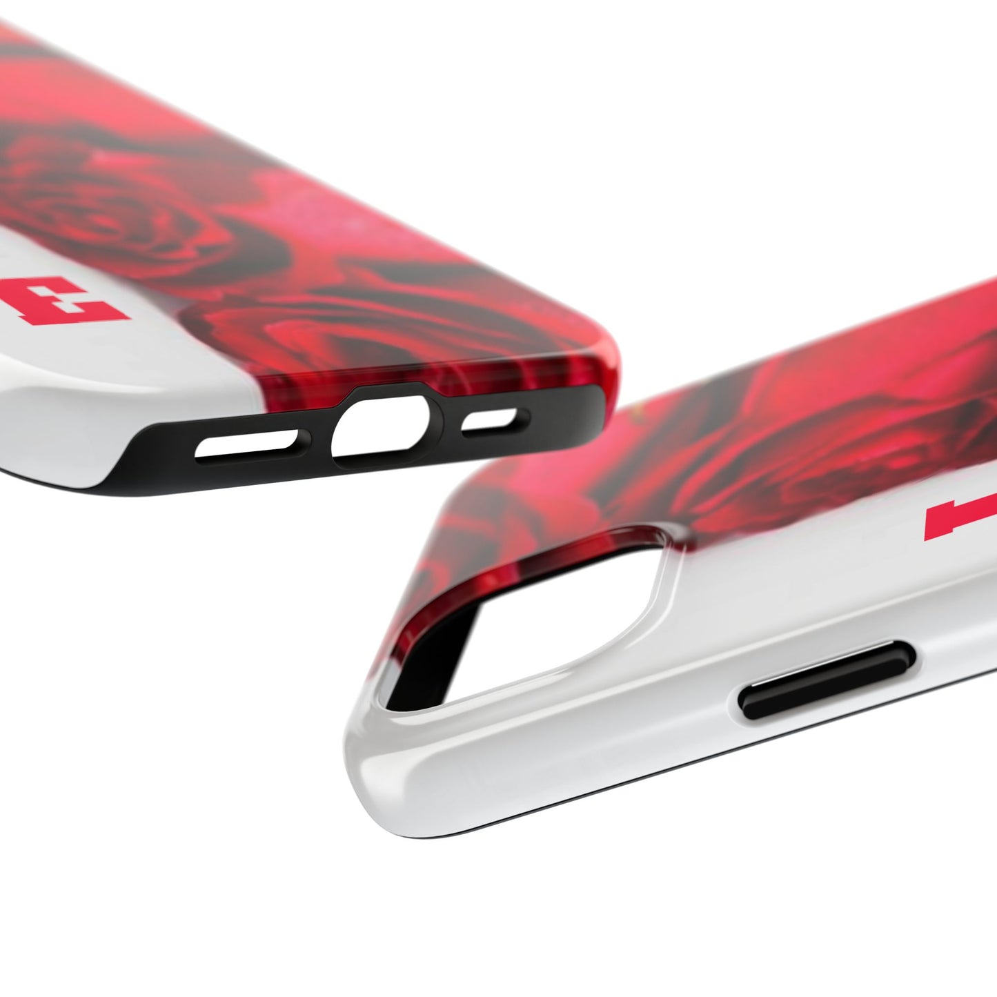 Electronics / Tech & Gadgets: Romantic Rose Love Phone Case, Valentine's Gift, Floral Protective Cover, Cute Phone Accessory, Thoughtful Gift Idea