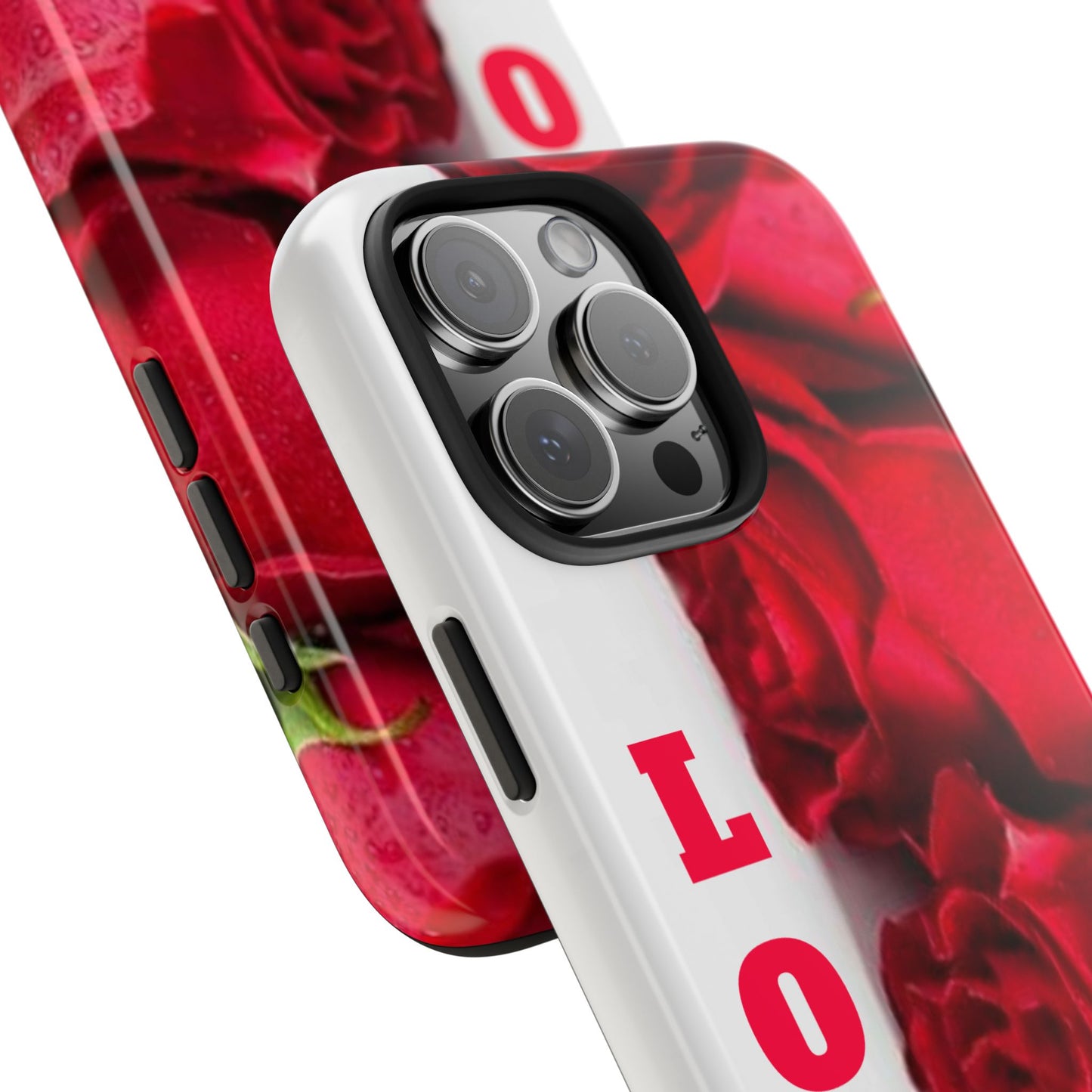 Electronics / Tech & Gadgets: Romantic Rose Love Phone Case, Valentine's Gift, Floral Protective Cover, Cute Phone Accessory, Thoughtful Gift Idea