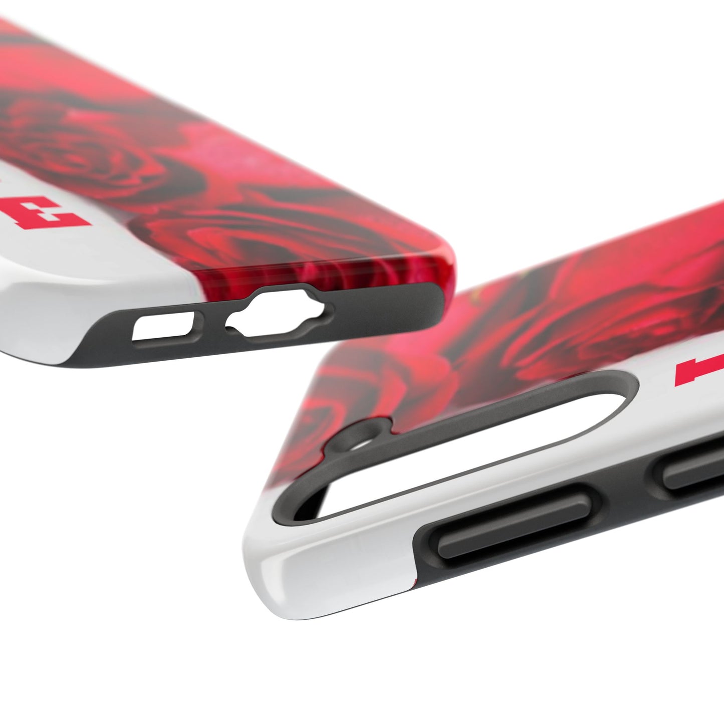 Electronics / Tech & Gadgets: Romantic Rose Love Phone Case, Valentine's Gift, Floral Protective Cover, Cute Phone Accessory, Thoughtful Gift Idea