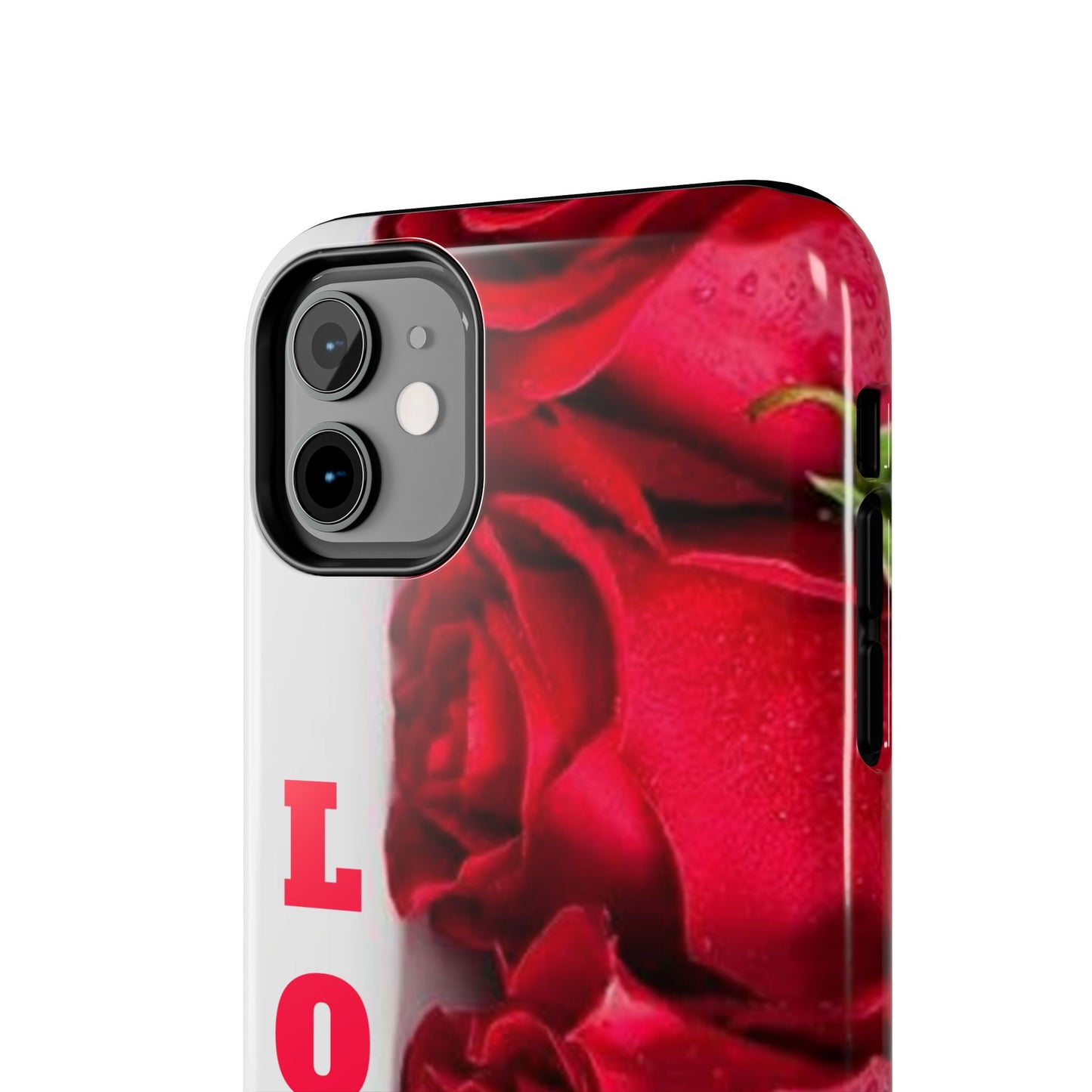 Electronics / Tech & Gadgets: Romantic Rose Love Phone Case, Valentine's Gift, Floral Protective Cover, Cute Phone Accessory, Thoughtful Gift Idea