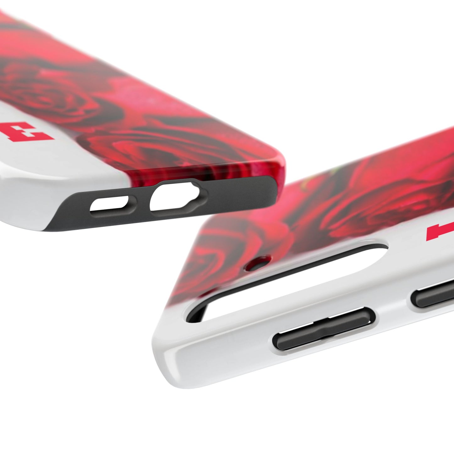 Electronics / Tech & Gadgets: Romantic Rose Love Phone Case, Valentine's Gift, Floral Protective Cover, Cute Phone Accessory, Thoughtful Gift Idea